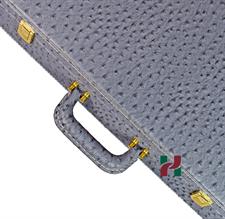Slate Gray PU Leather Storage Box for Chess Set – Durable and Stylish Organizer for Chess Pieces