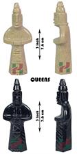 Verona Beige & Jet Black Royal Series Chess Pieces Set - Luxury Staunton Design