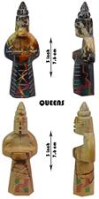Burma Teak Jasper Marble & Michael Angelo Royal Bishop Series Chess Set – Handcrafted Luxury Pieces