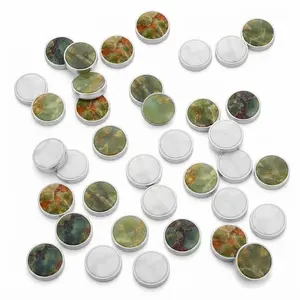 Metallic Edge Precious Green Onyx Backgammon Checkers - Premium Quality Game Pieces in the USA