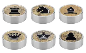 Handcrafted Coral and White Marble Game Set – Premium Chess, Backgammon, and Draughts Checkers