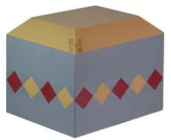 PU Leather Diamond Crest Garden Cremation Urn for Human Ashes – Handcrafted Memorial Urn with Secure Lid and Elegant Checkered Pattern 
