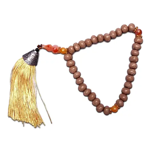 Khāk-e-Shifā 34-Bead Tasbih (Karbala Soil Prayer Beads)