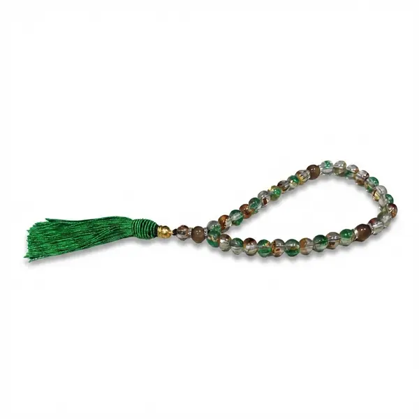 Premium Imam Raza (A.S.) Haram Flower Tasbih