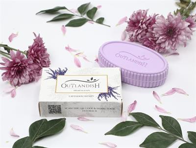 Outlandish Premium Soap Lavender Frenzy 125 gm
