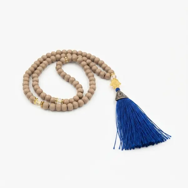Khak-e-Shifa 100-Bead Sacred Tasbih (Fancy)