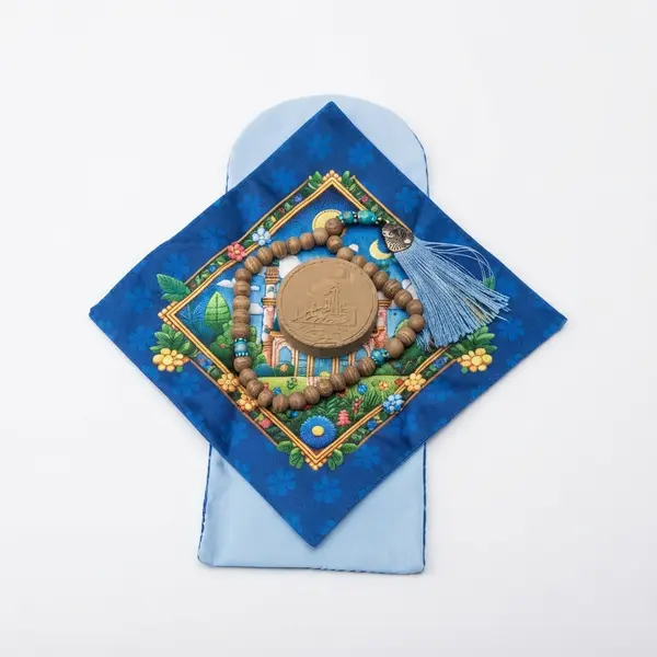 Irani Sajjada with Khakay Shifa Tasbih & SajdaGah 