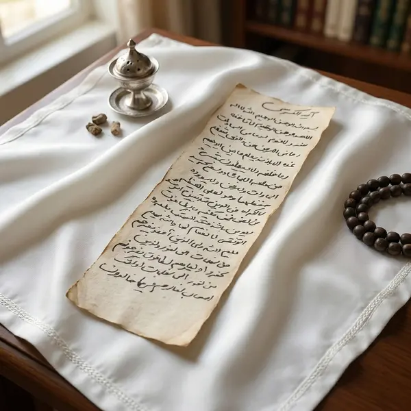 Premium Ayat ul Kursi Hirz on Genuine Deer Skin