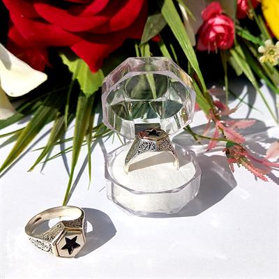 Hirz e Jawad (a.s) Chandi Ring – Code#6 | 925 Silver