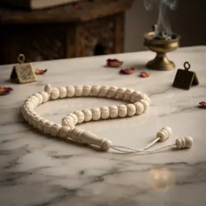 34 Beads Camel Bone Tabih