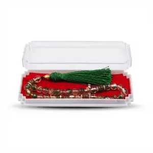 Premium Imam Raza (A.S.) Haram Flower Tasbih