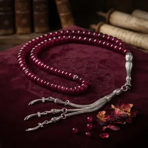 Yaqoot Stone Elegance Tasbih – 100 Beads