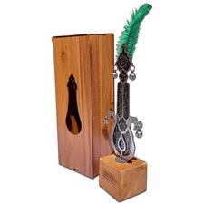 Irani Alam Pak – Imported Steel Flag with Wooden Box