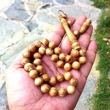 Zaitoon Wood  34 Bead 