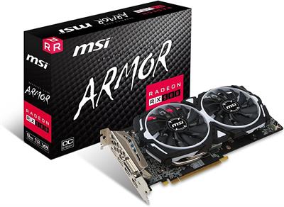 MSI RX 580 ARMOR 8GB (USED)