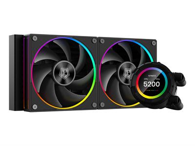 ID-COOLING SL240 Space LCD 240mm AIO CPU Cooler Black