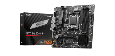 MSI PRO B650M-P AM5 Micro-ATX Motherboard