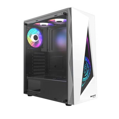 Boost Jaguar RGB Mid-Tower ATX Case White
