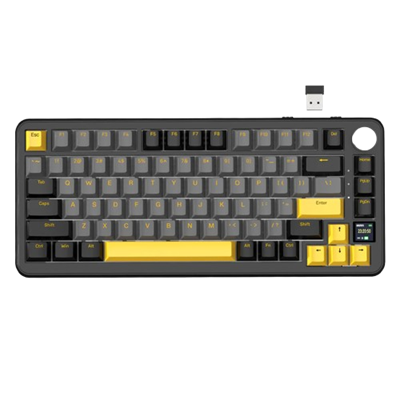 ATTACK SHARK X85PRO Tri-mode Gasket Mechanical Keyboard - Starry Black