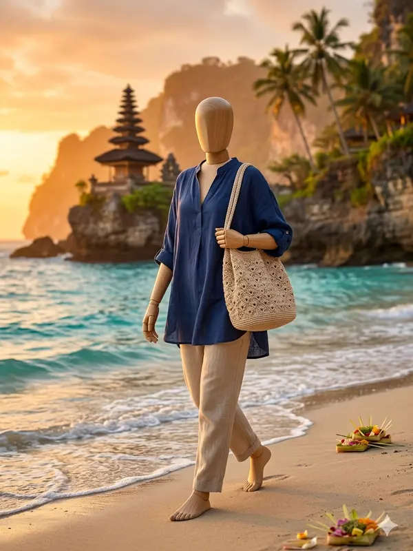 Open Weave/ Hollow Style Summer Bag 