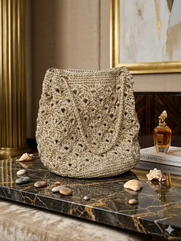 Open Weave/ Hollow Style Summer Bag 