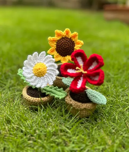 Forever Blooming - Stuffed Flower