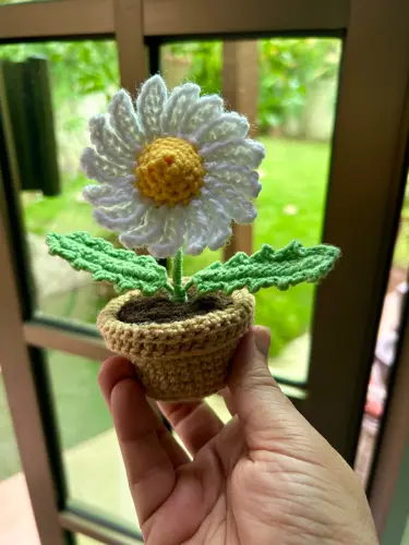 Crochet Blossom - Stuffed Flower