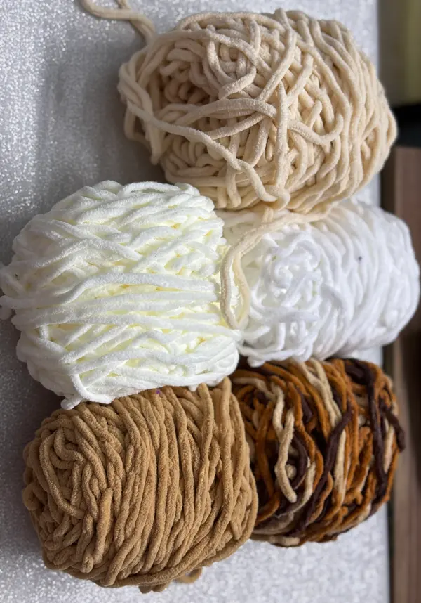 Shades of Neutrals - Chunky Blanket Plush Yarn