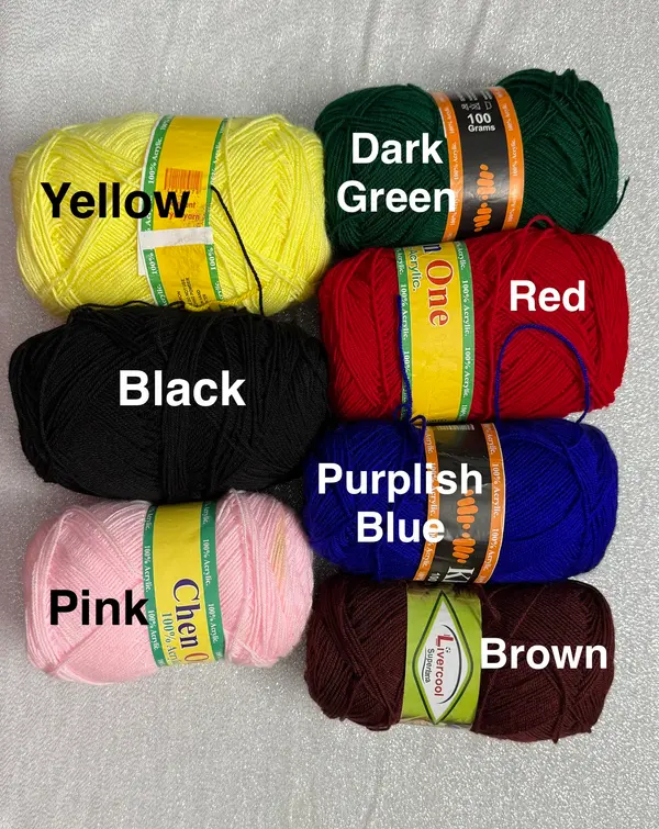 Local 3 ply Acrylic Yarn Thread