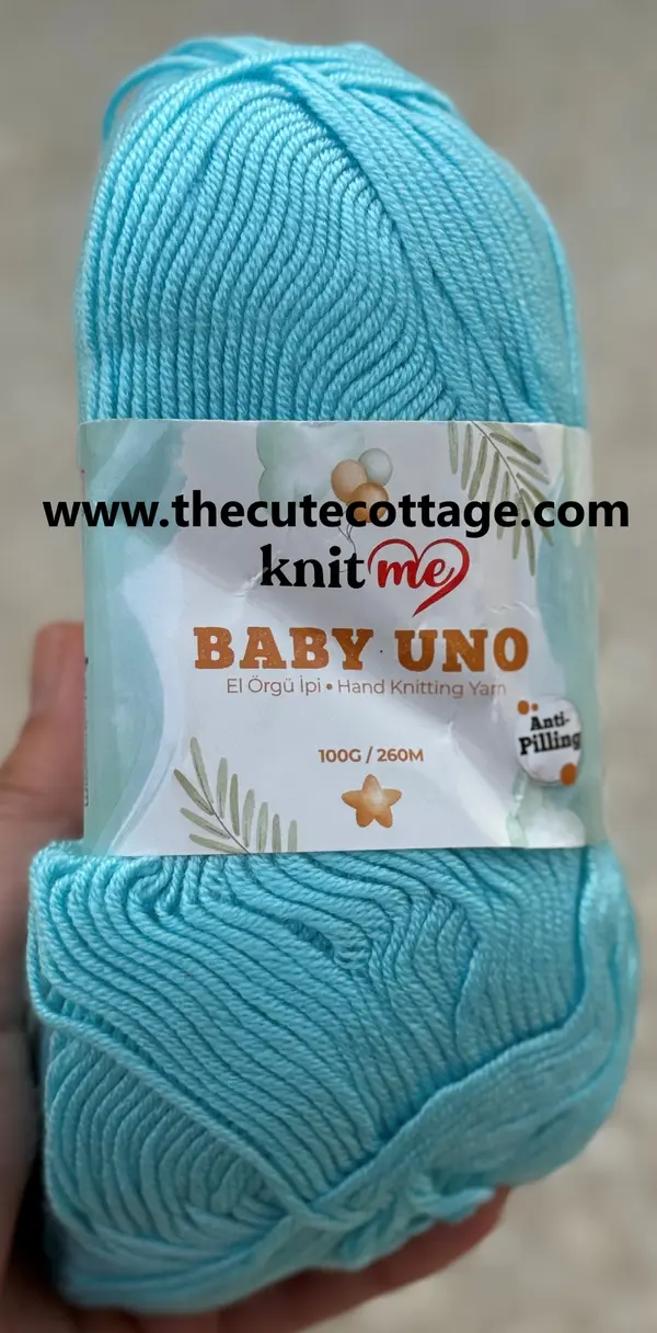 Knitme Baby Uno Spring Blue 86502