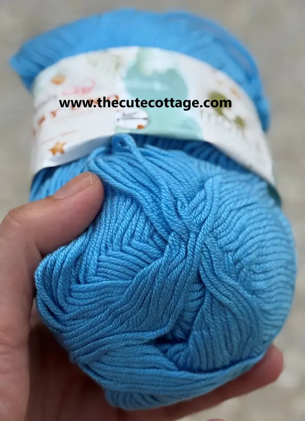 Knitme Baby Uno Capri Blue 8411