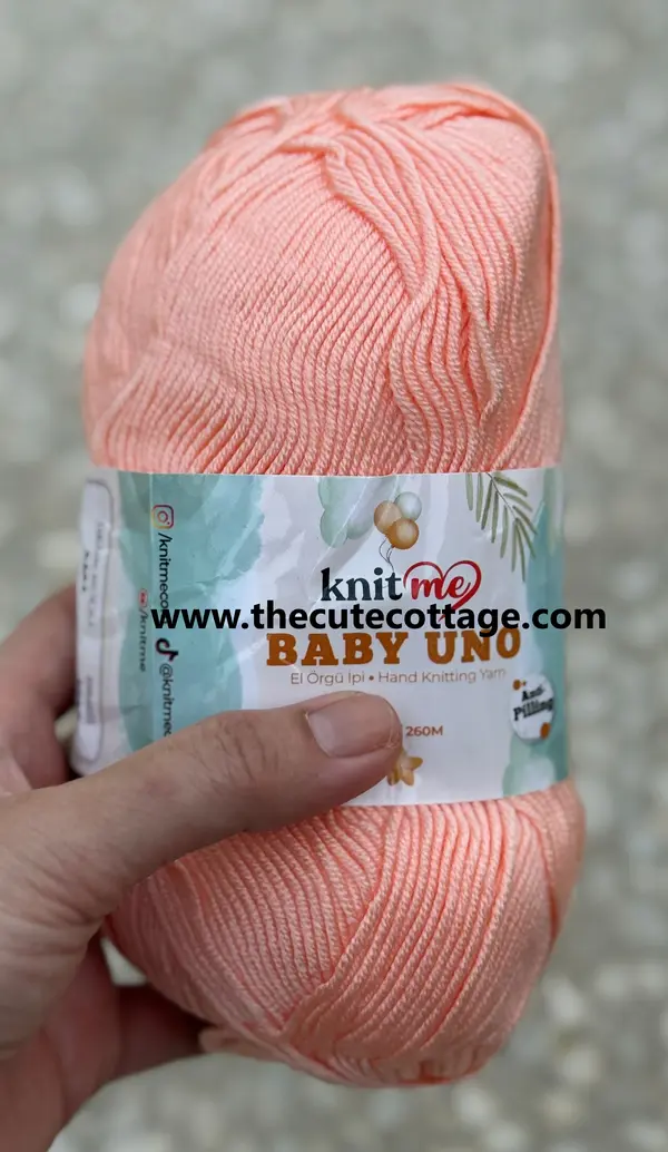 Knitme Baby Uno Peach 8404