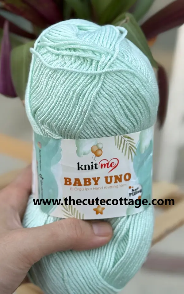 Knitme Baby Uno Soft Mint 8619