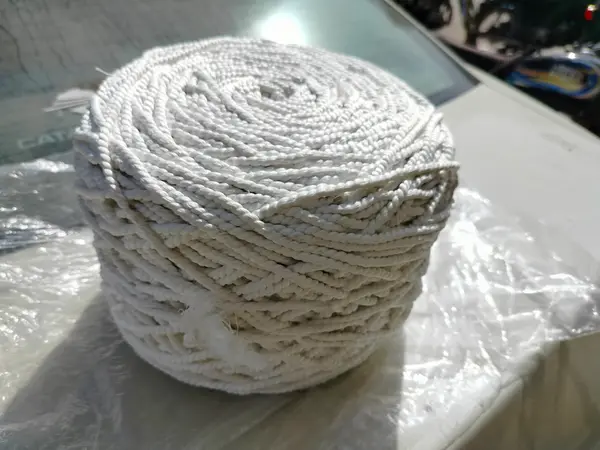  White Macrame Cotton Cord