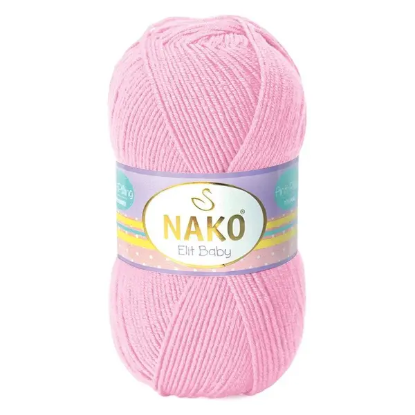 Nako Elite Baby (Anti Pilling) - Light Pink(6936) (Imported Turkish Yarn)