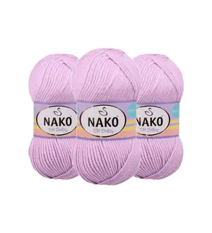 Nako Elit Baby (Anti Pilling) - Pastel Lavendar (5090) (Imported Turkish Yarn)