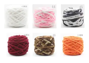 Chunky Blanket Plush Yarn Catalogue Shades