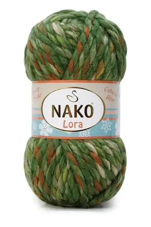 Nako Lora - Shaded Green 28121 (Imported Turkish Yarn)