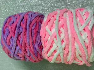 Shades of Pink - Chunky Velvet Plush Yarn 6 mm