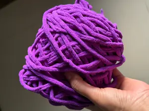 Shades of Purple - Chunky Blanket Plush Yarn
