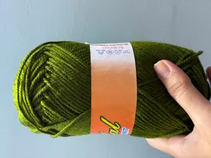 Shades of Green (Local 4 ply Acrylic Yarn)