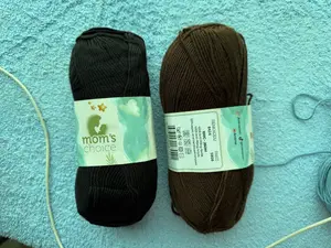 Knitme Baby Uno Soft Black and Brown (Imported Turkish Yarn)