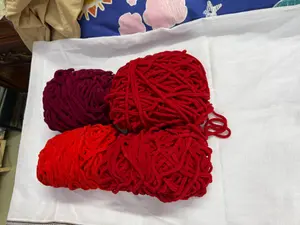 Reds - Chunky plush velvet 6 mm