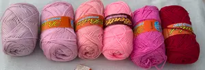 Shades of Pink (Local 4 ply Acrylic Yarn)