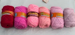 Shades of Pink (Local 4 ply Acrylic Yarn)