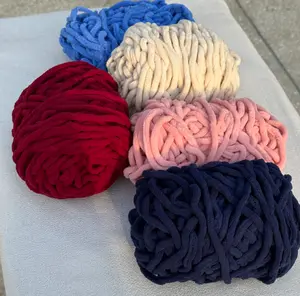 All Shades - Chunky Plush Yarn 8 mm