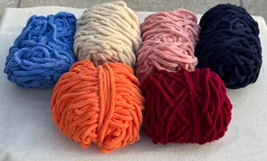 All Shades - Chunky Plush Yarn 8 mm