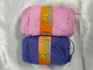 Lavender vs Thistle (Local 4 ply Acrylic Yarn)