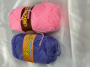 Lavender vs Thistle (Local 4 ply Acrylic Yarn)