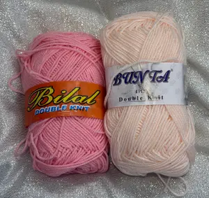 Shades of Peach (Local 4 ply Acrylic Yarn)